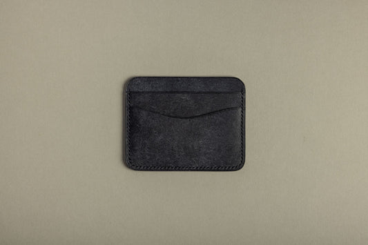 Rounded cardholder 3CC (navy)