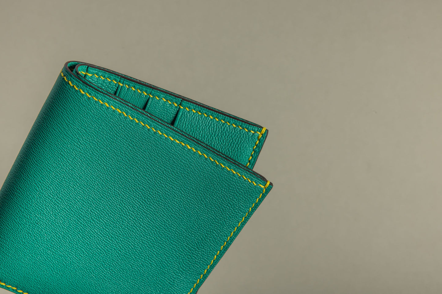 Flap wallet (emerald)
